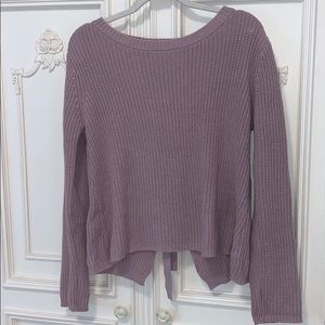 Light violet sweater